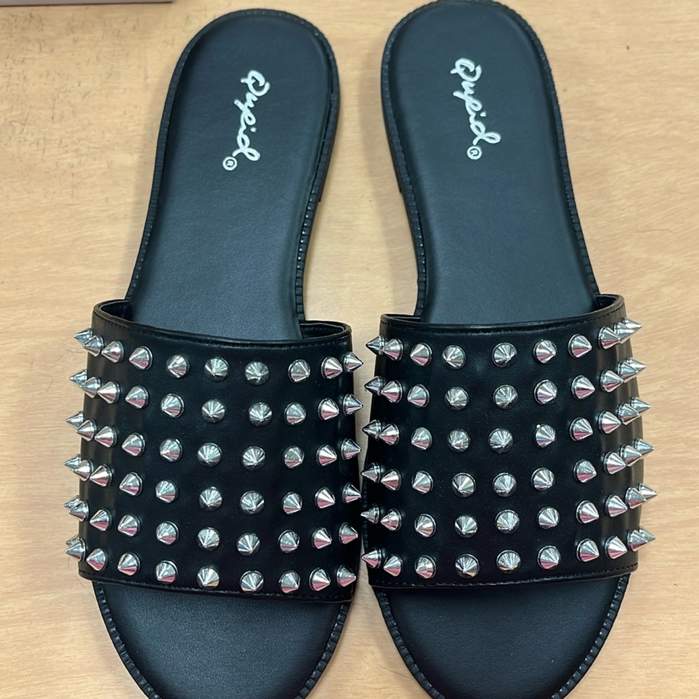 Qupid Studded Sandals